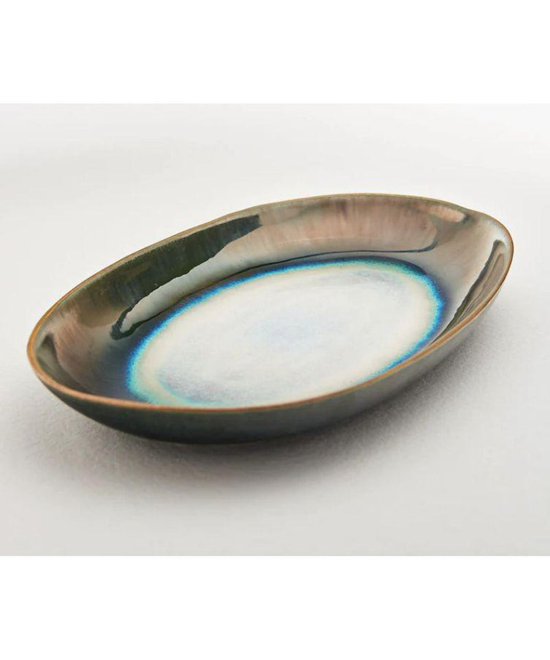 Eggbackhome Golden Dark Green Tray