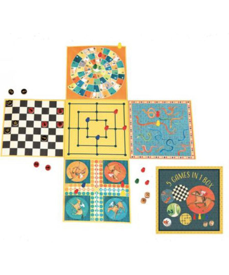 Egmont Toys 5 spelletjes in 1 doos