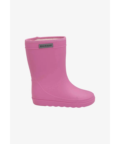 En Fant Solid Thermal Boots Carmine Rose 5230