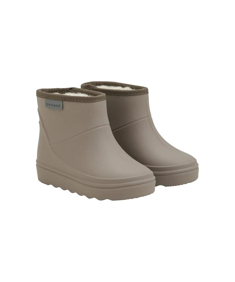 En Fant Solid Thermal Boots Short Pine Bark