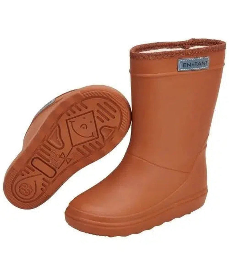 En Fant Thermal Boots Leather Brown 253