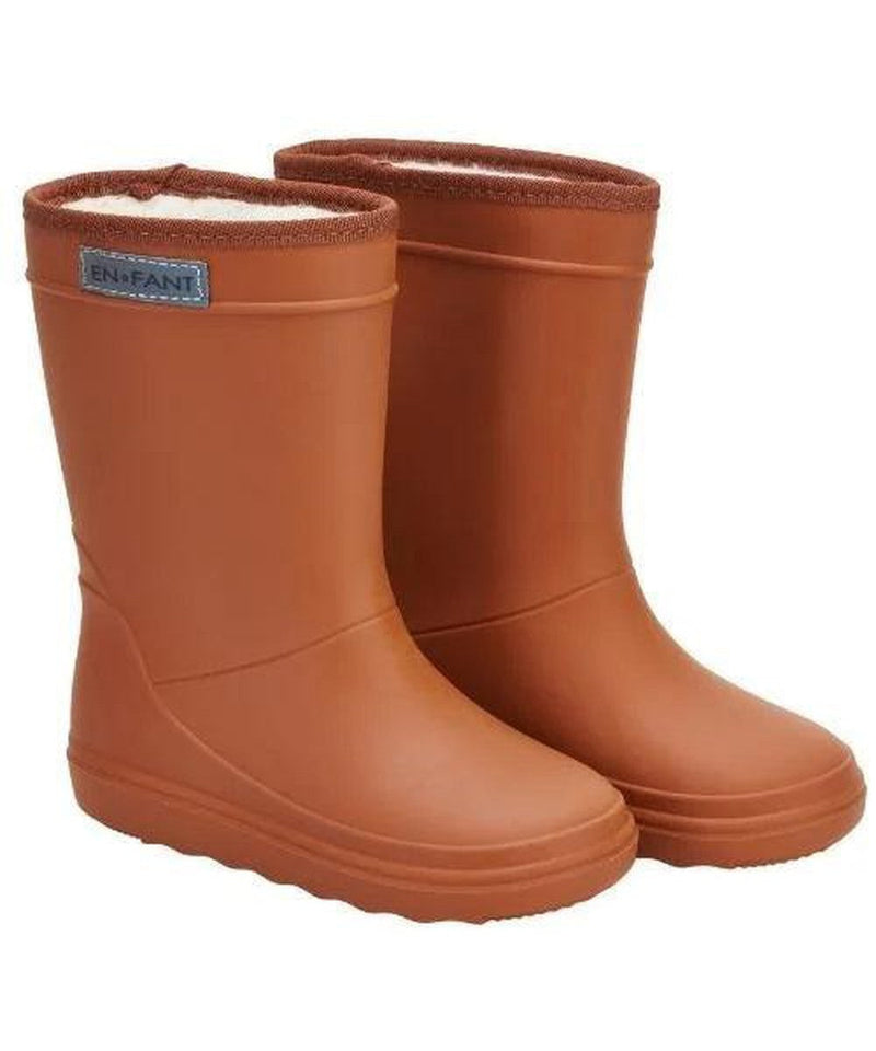 En Fant Thermal Boots Leather Brown 253