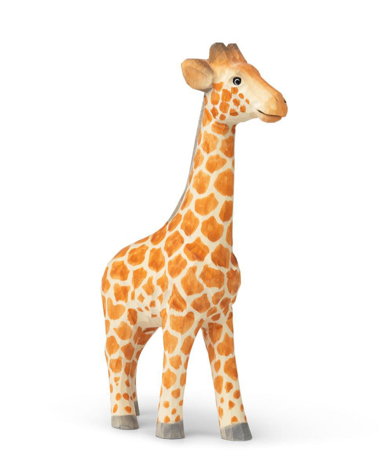 Ferm Living Hand-Carved Giraffe Toy