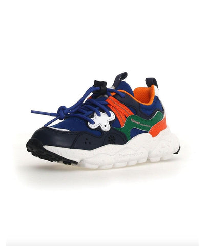 Flower Mountain Naturino Sneaker Yamano navy azure green