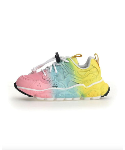 Flower Mountain Naturino Sneaker Yamano Rainbow Yellow