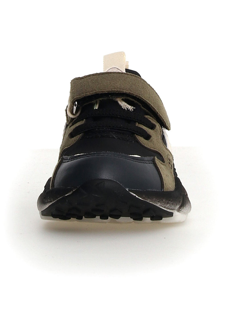 Flower Mountain Yamano 3 Junior E-calf Nylon Nuanced Sole Militare Anthracite