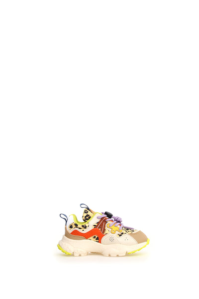 Flower Mountain Yamano 3 junior e-calf/leo nylon sand-white-zucca