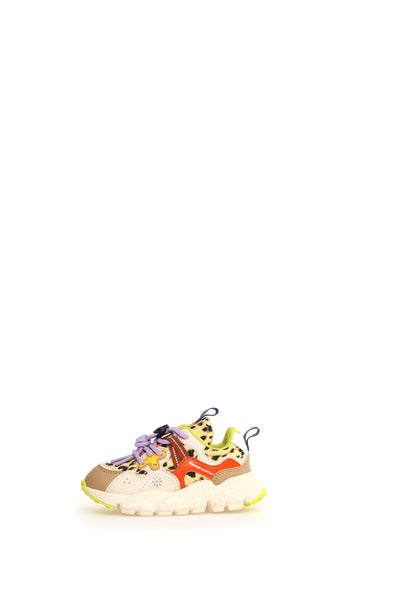 Flower Mountain Yamano 3 junior e-calf/leo nylon sand-white-zucca