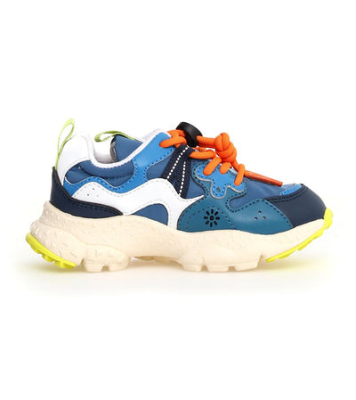 Flower Mountain Yamano 3 junior e-calf/nylon navy-celeste-blue