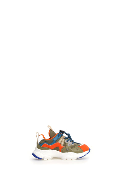 Flower Mountain Yamano 3 junior e-calf/nylon orange-militare-azure