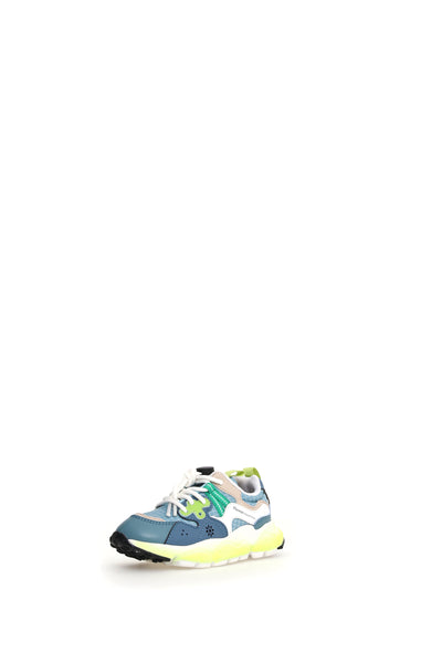 Flower Mountain Yamano 3 junior e-calf/ripstop nylon petrol-green-yellow