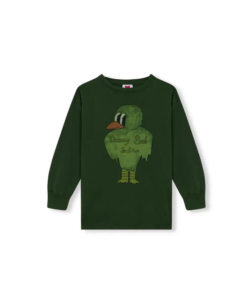 Fresh Dinosaurs Dancing Bird Long Sleeve T-shirt