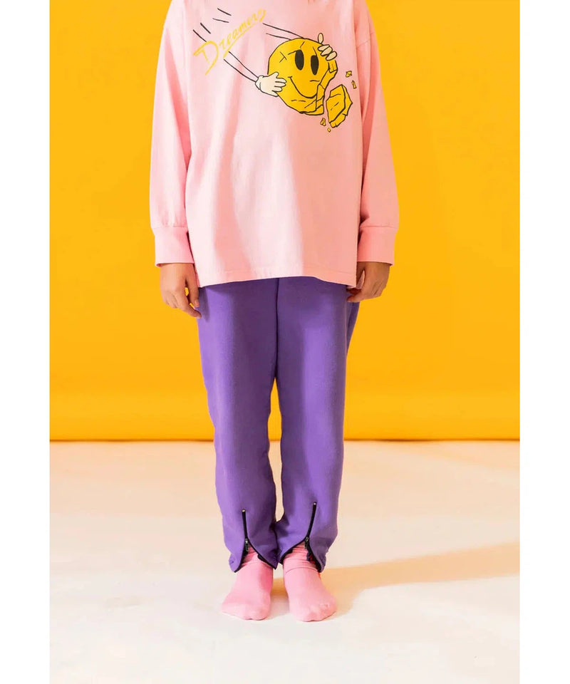 Fresh Dinosaurs FD Embroidery Lilac Pants