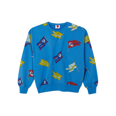 Fresh Dinosaurs Flags Sweatshirt