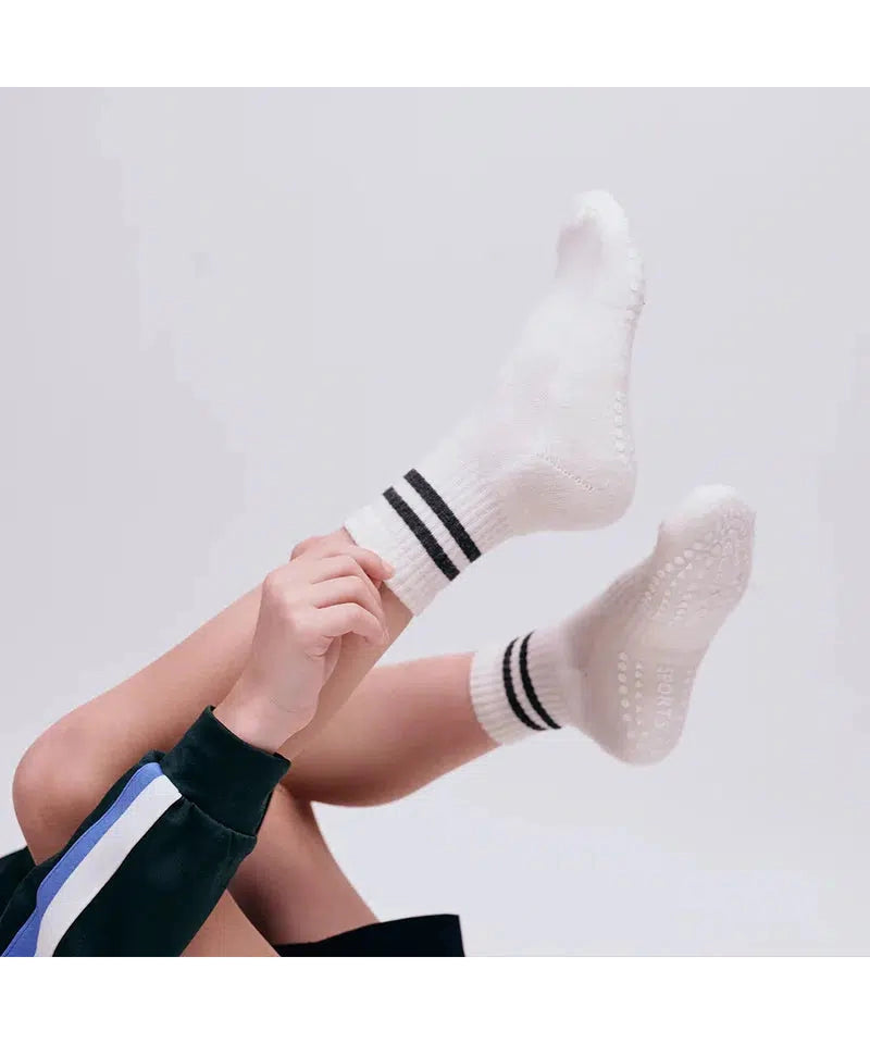 Go Baby Go antislip Sports Socks Black