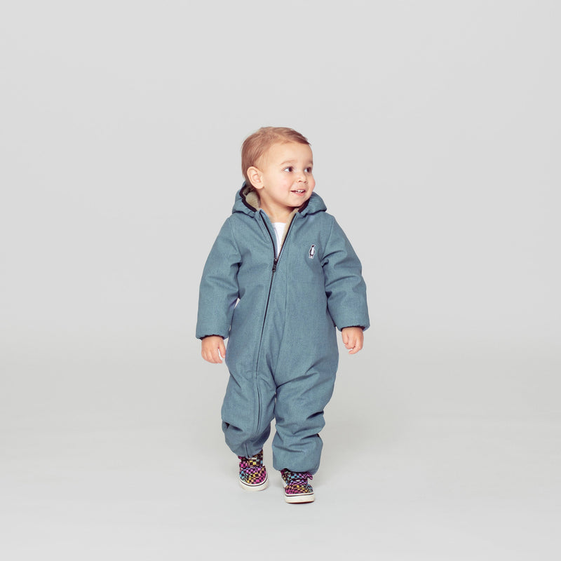 GOSOAKY BABY Sparrow Onesie Denim