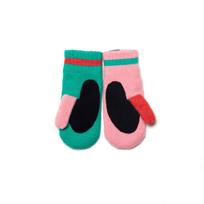 GOSOAKY Cute Rabbit Mittens Cotton Candy Multi