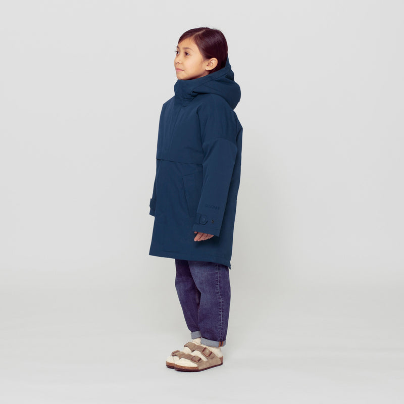 GOSOAKY Desert Fox Waterproof Parka True Blue