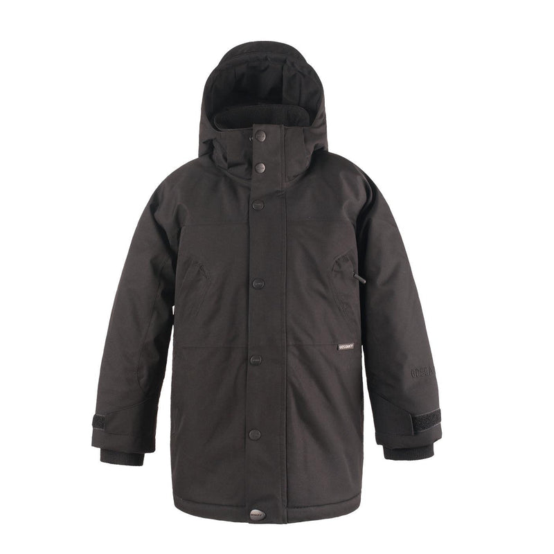 GOSOAKY Sleeping Pigeon Waterproof Parka Deep Black