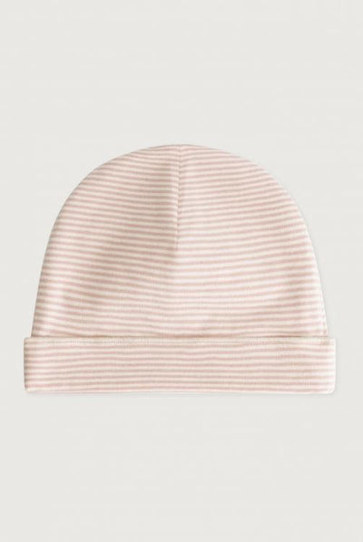 Gray Label Baby Beanie GOTS Faded Pink/Cream