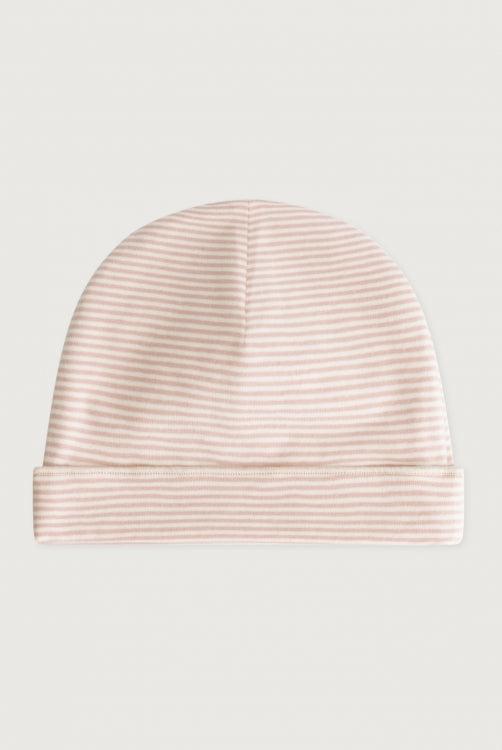 Gray Label Baby Beanie GOTS Faded Pink/Cream