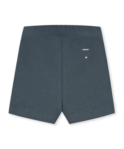 Gray Label Baby Biker Shorts Blue Grey