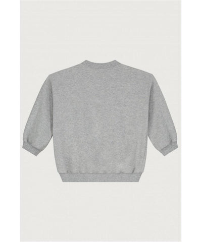 Gray Label Baby Dropped Shoulder Sweater Grey Melange