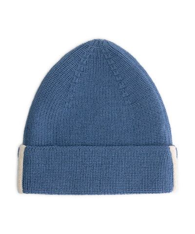 Gray Label Baby Knitted Beanie Blue Moon