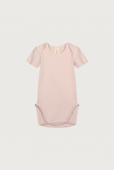 Gray label Baby Onesie Faded Pink/Cream