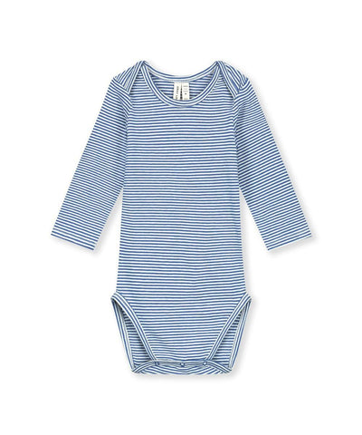 Gray Label Baby Onesie Gots Blue Moon-Cream