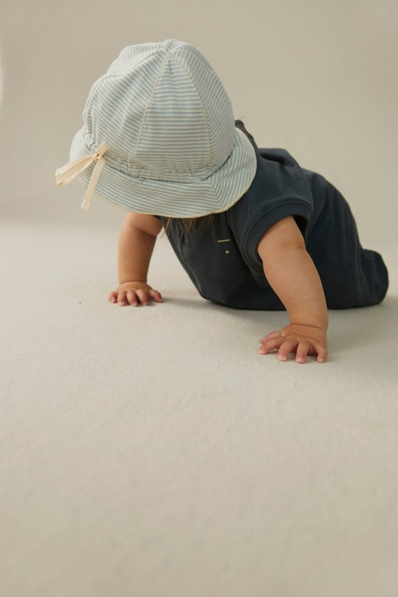 Gray Label Baby Sun Hat Sky/Cream