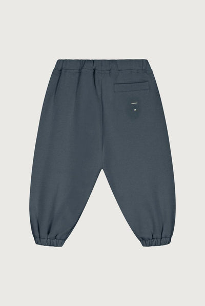 Gray Label Baby Track Pants GOTS Blue Grey