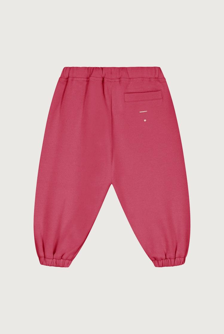 Gray Label Baby Track Pants GOTS Cherry