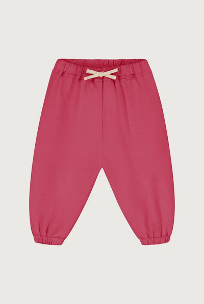 Gray Label Baby Track Pants GOTS Cherry