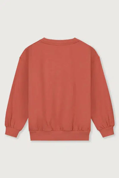 Gray Label Dropped Shoulder Sweater Poppy Red