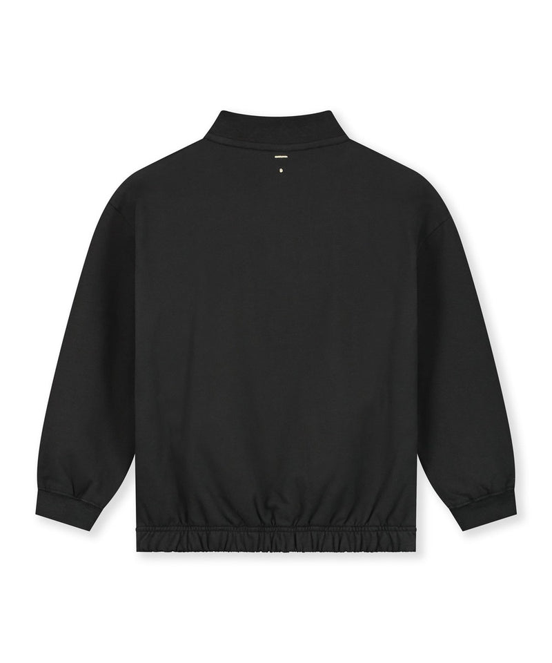 Gray Label Half-zip Jumper Gots Nearly Black