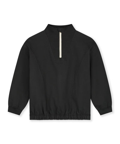 Gray Label Half-zip Jumper Gots Nearly Black