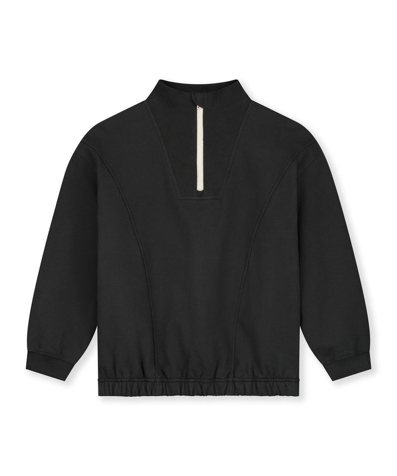 Gray Label Half-zip Jumper Gots Nearly Black