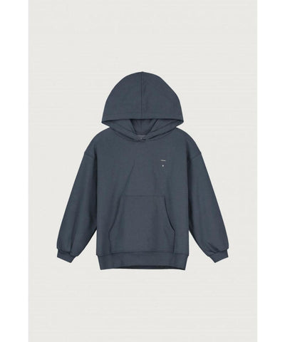 Gray Label Hoodie GOTS Blue Grey