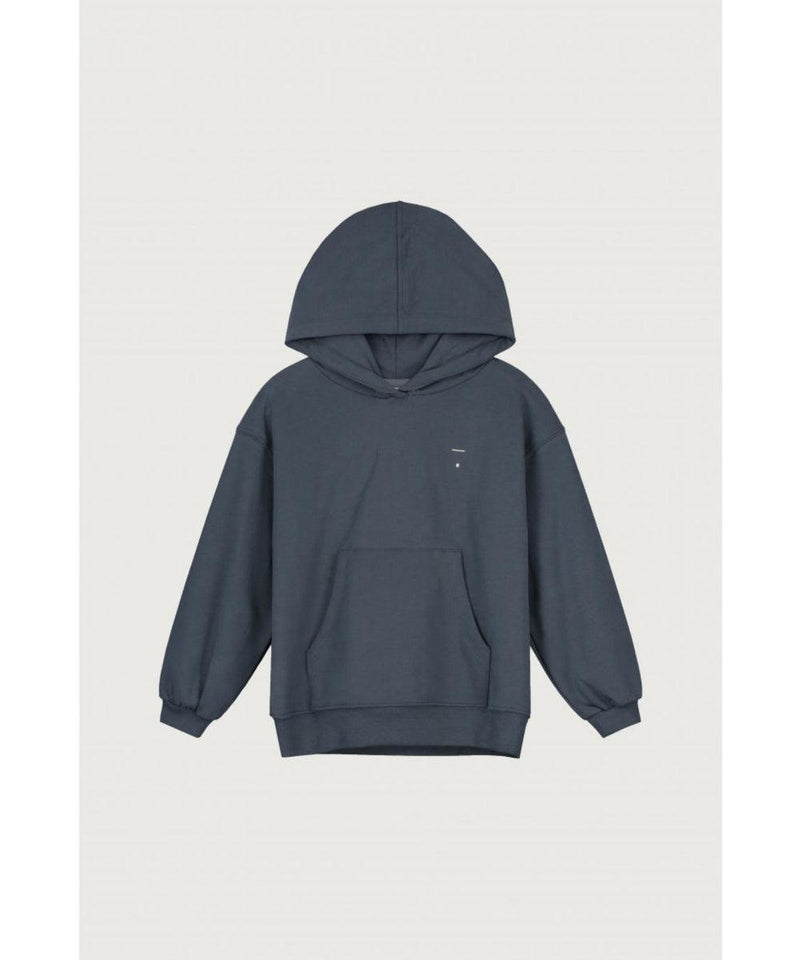 Gray Label Hoodie GOTS Blue Grey