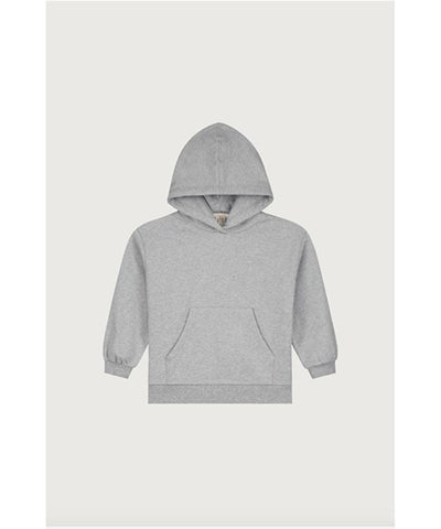 Gray Label Hoodie GOTS Grey Melange