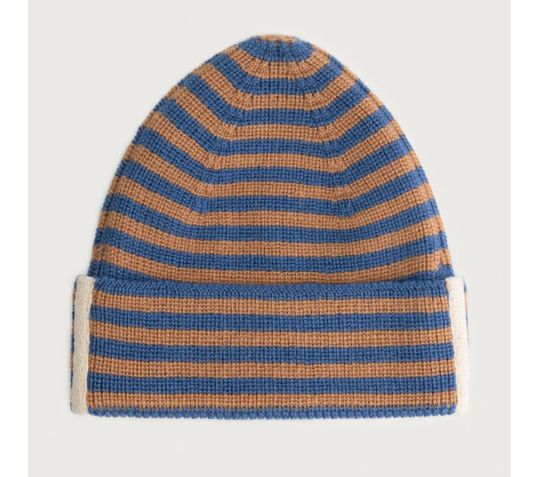 Gray Label Knitted Beanie Blue Moon Biscuit