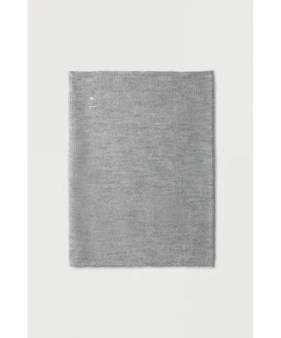 Gray Label Knitted Endless Scarf Grey Melange