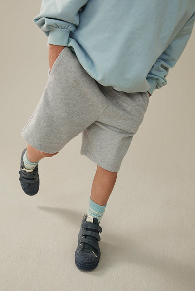 Gray Label Long Ribbed Socks GOTS Sky/Cream