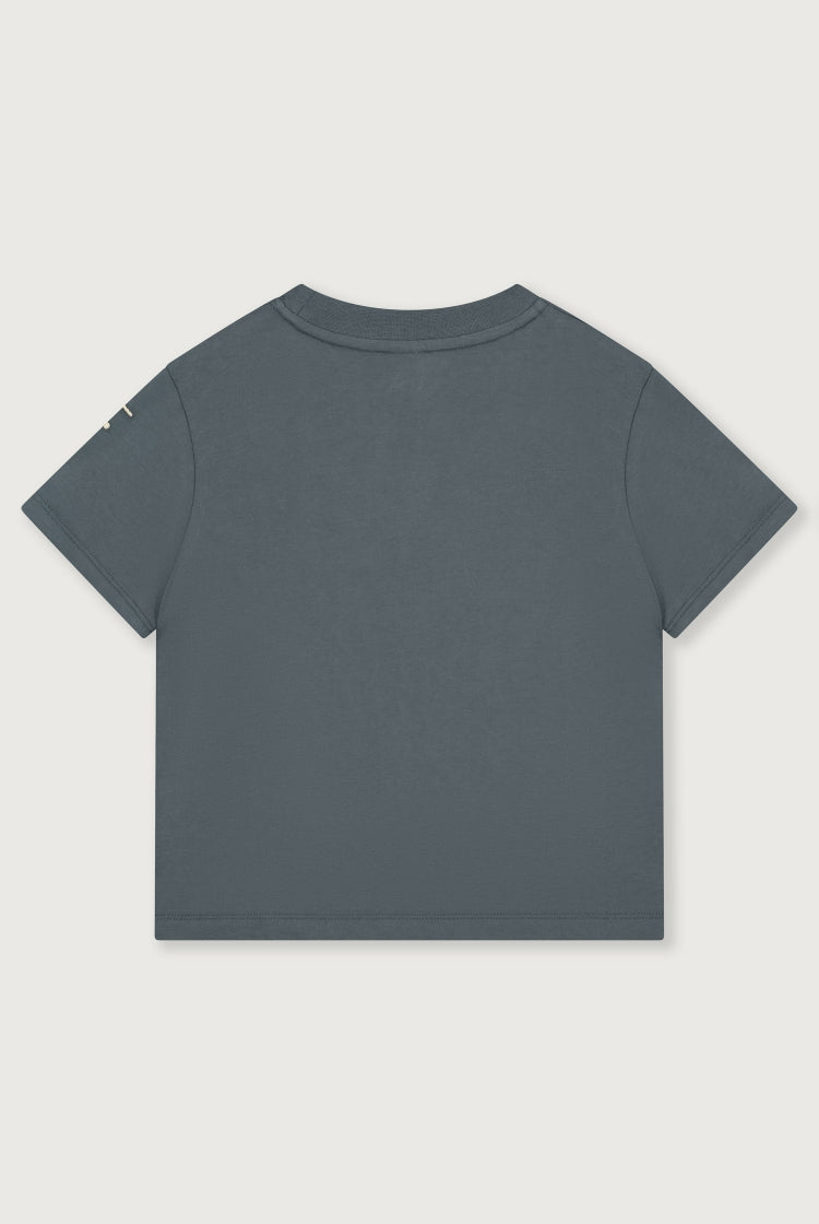 Gray Label Oversized Tee Blue Grey