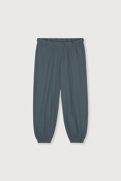 Gray Label Pull-On Jersey Trousers Blue Grey