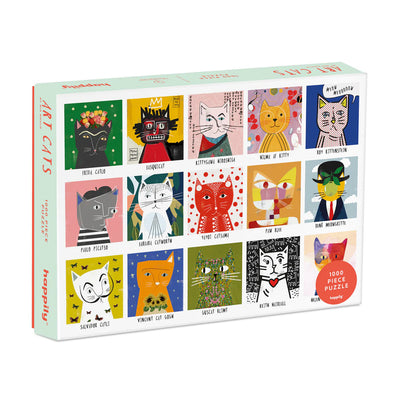 happily puzzles Art Cats