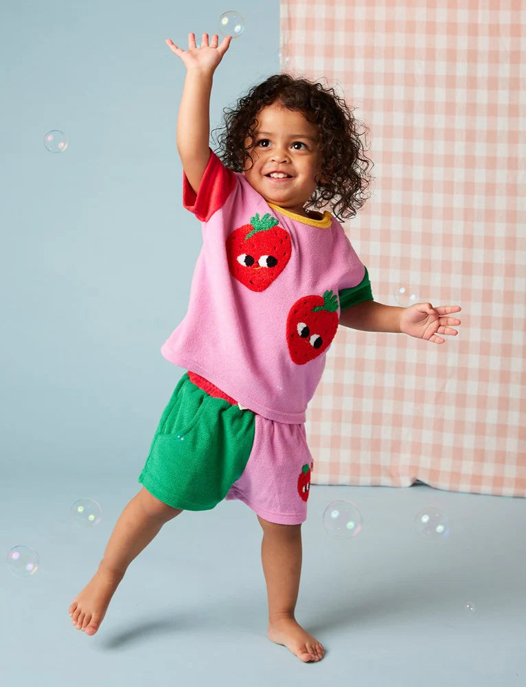 Halcyon Nights baby Strawberry Terry t-shirt