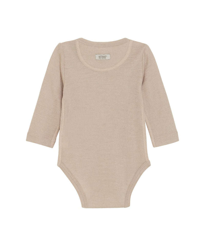 HUTTELiHUT Body LS Wool Light Taupe