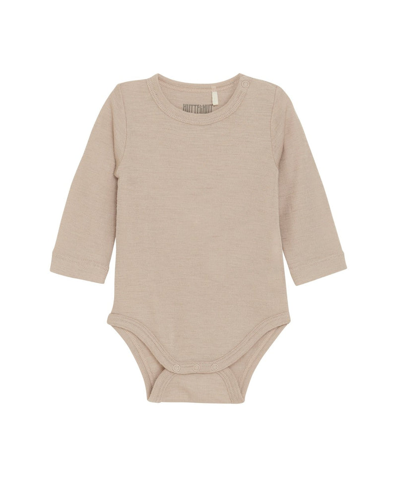 HUTTELiHUT Body LS Wool Light Taupe